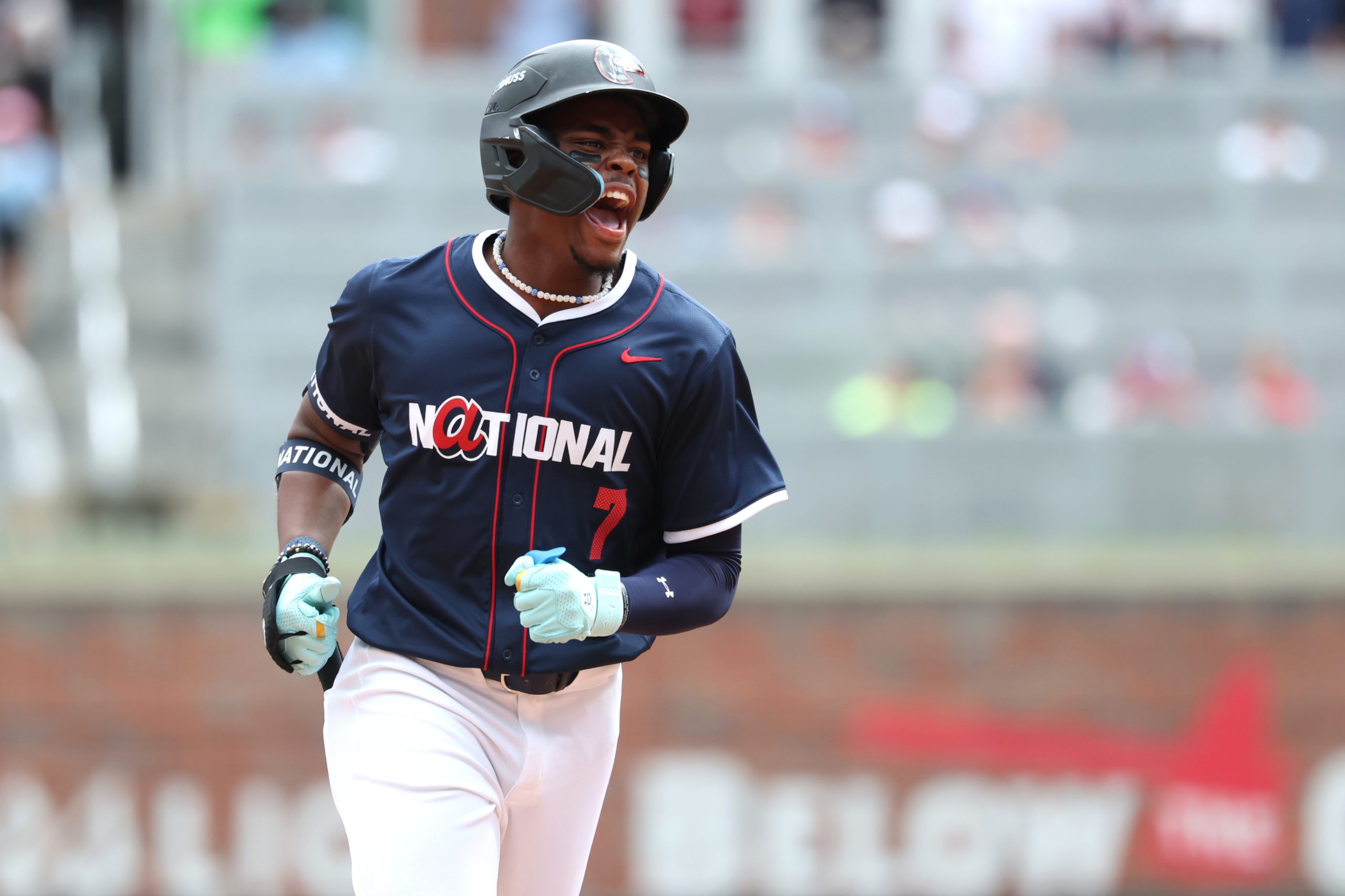 Jesus_Cano88's tweet card. The Dodgers outfielder paid tribute to his father after a go-ahead homer in the Futures Game and capped off a journey that’s anything but ordinary.