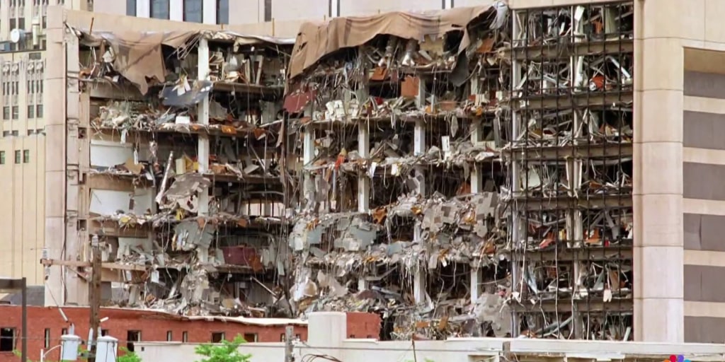 KellyO's tweet card. An emotional day in Oklahoma as the country marks 30 years since the deadly bombing of a federal building that killed 168 people. NBC News' Kelly O'Donnell reports.