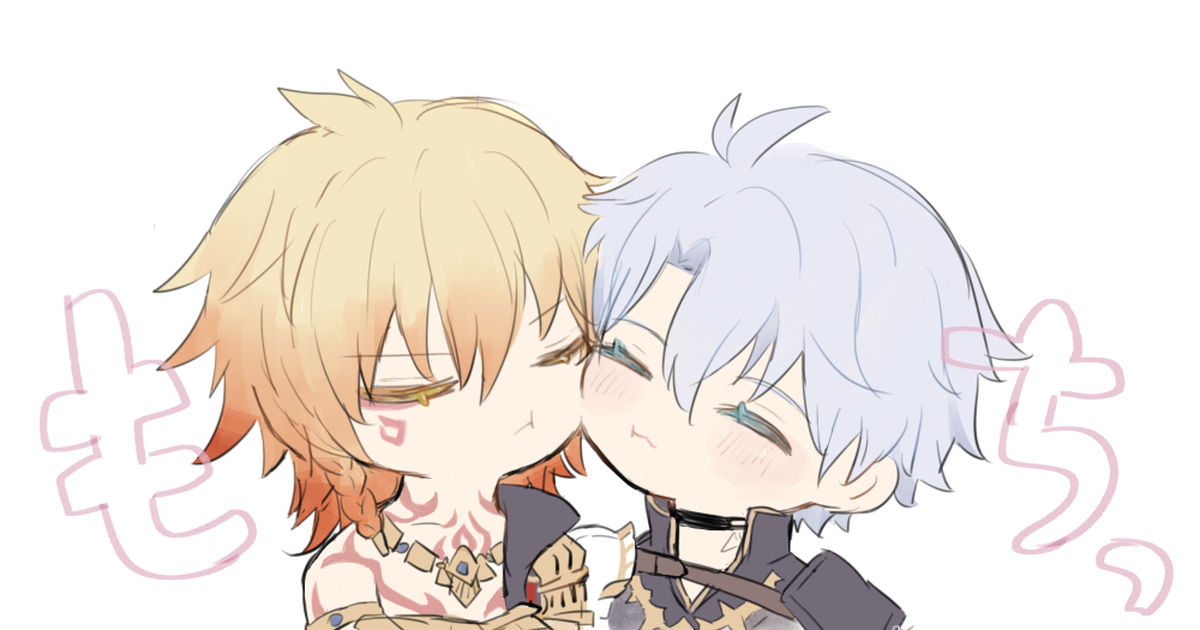 shirousaa's tweet card. モスファイ中心、他キャラも少し。 ほぼほぼXにアップしていたものです。 ※注意 ・子供化あり おんぱろすストーリー本当に面白くて最高です。 ファイちゃん実装もすっっっごく楽しみ。