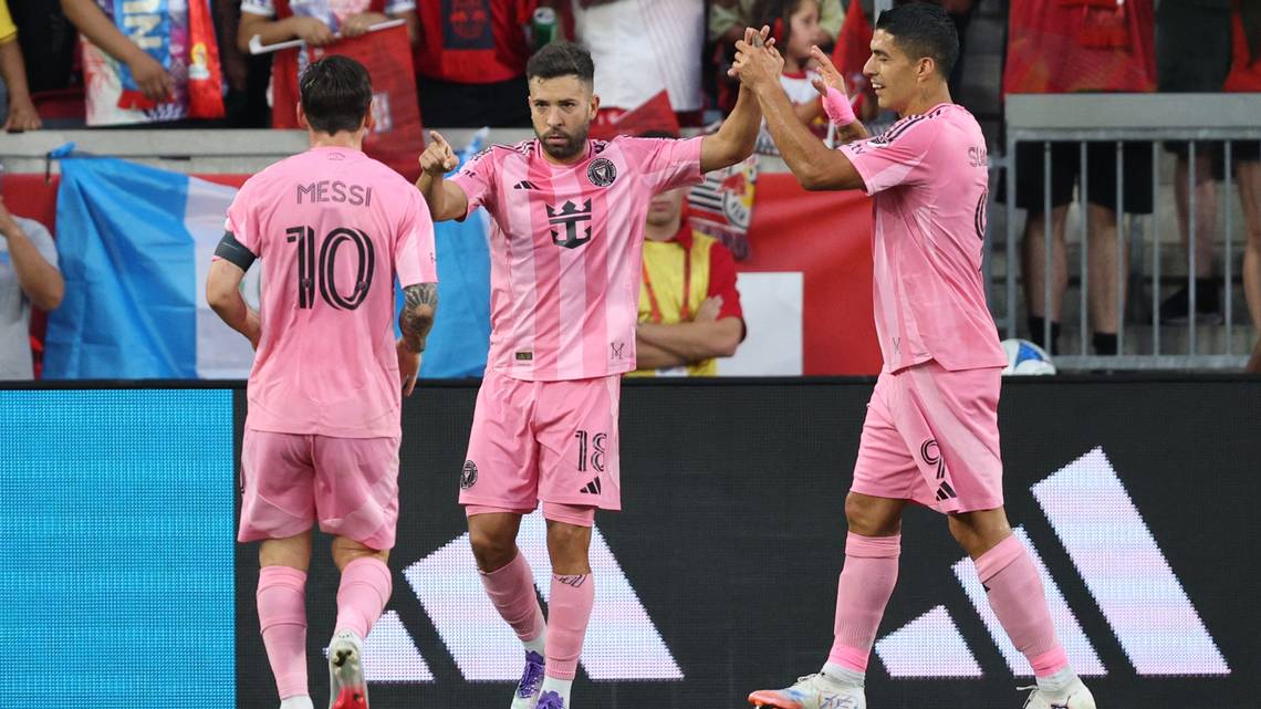 kaufsports's tweet card. Inter Miami rebounded from a 3-0 loss to Cincinnati with a rout of the New York Red Bulls on Saturday night.