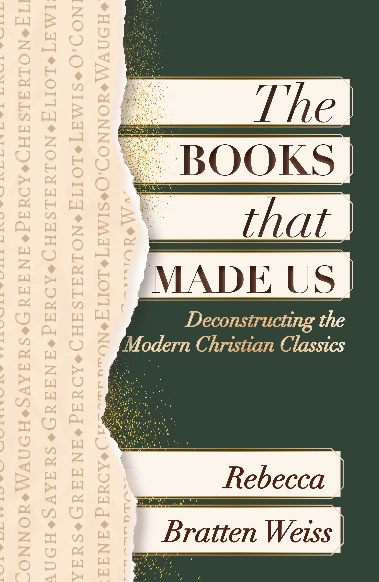 RBrattenWeiss's tweet card.     A travelog of the moral and spiritual journey Rebecca Bratten Weiss has taken through some of the books in the modern Christian literary canon. Shes offering readers an open-eyed expedition into...