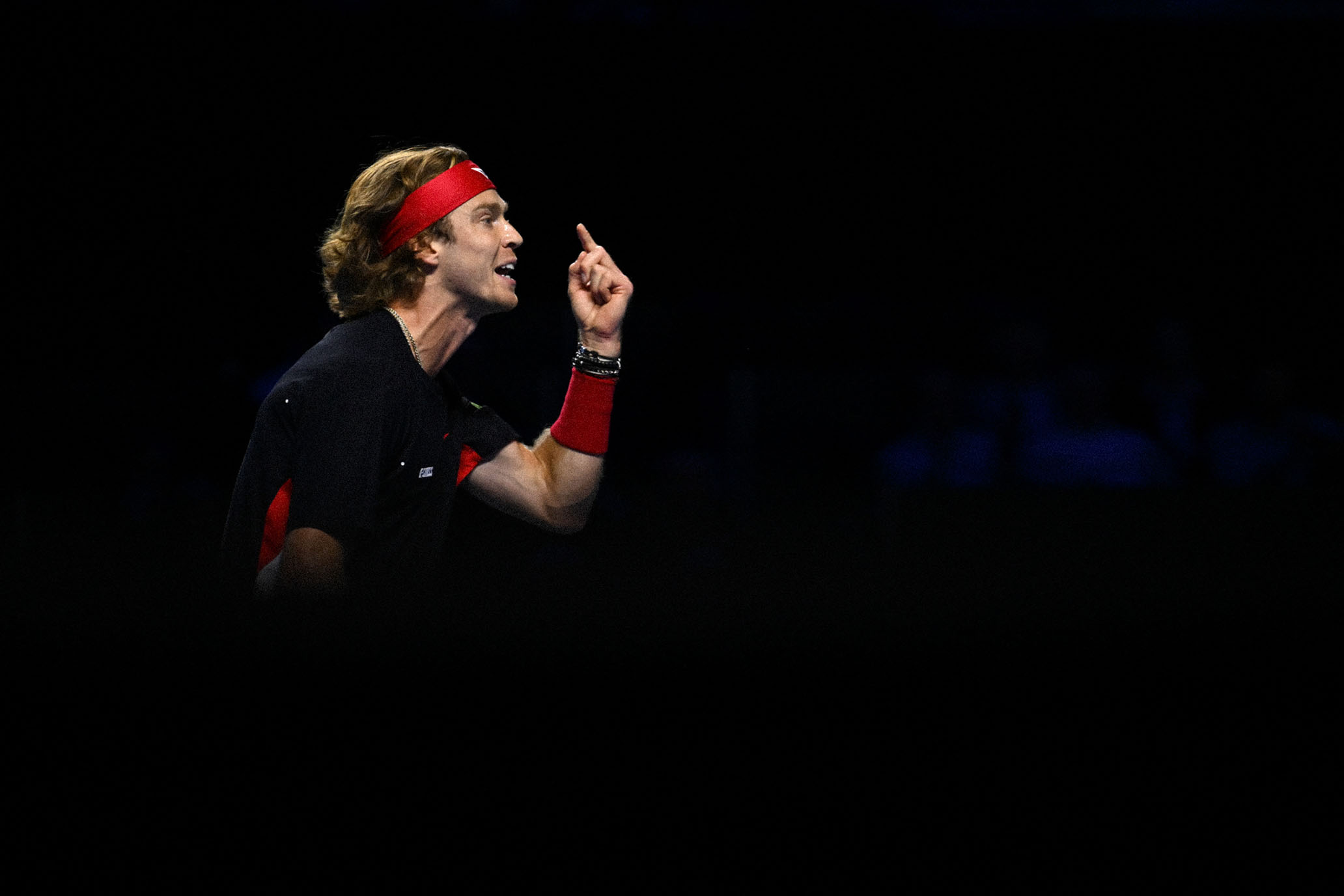 the2ndserve's tweet card. Andrey Rublev seems to be suggesting that the goal of a financially sustainable tennis career should be to escape with one’s mind intact.