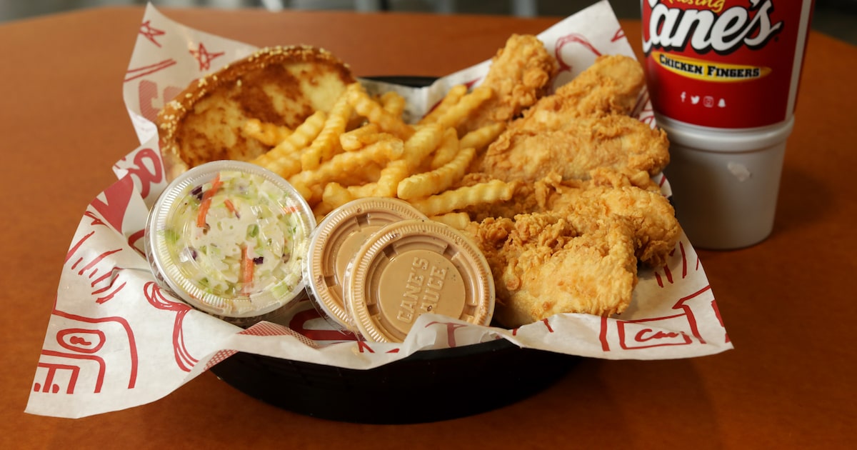 sblaskovich's tweet card. You can thank Snoop Dogg and Raising Cane's on National Chicken Finger Day, July 27, 2025.