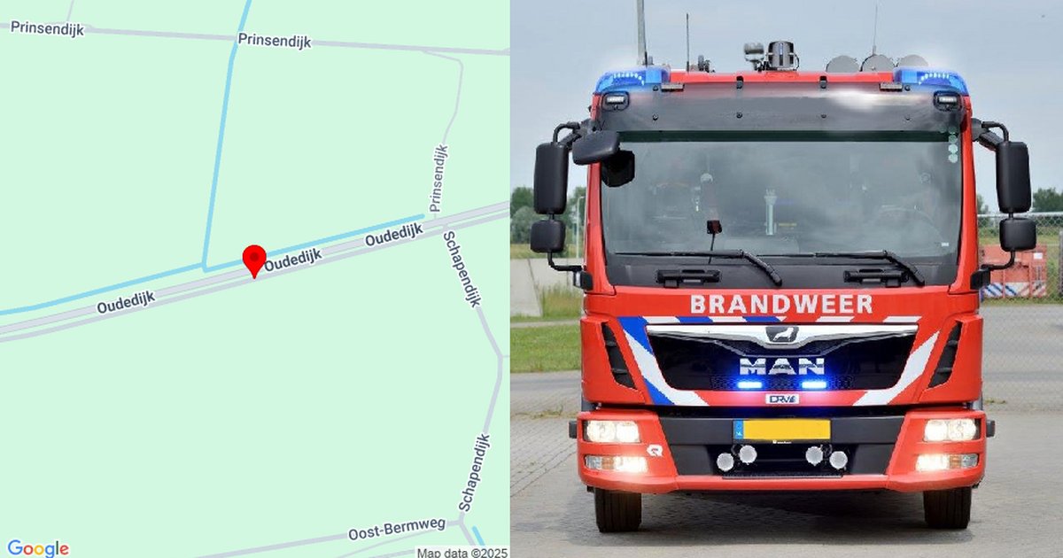 VRZ's tweet card. We zijn onderweg met meerdere eenheden naar de melding van een uitslaande brand bij een woning aan de Oudedijk Kortgene. Einde berichtgeving. Wil je snel op de hoogte gebracht worden van een incident...