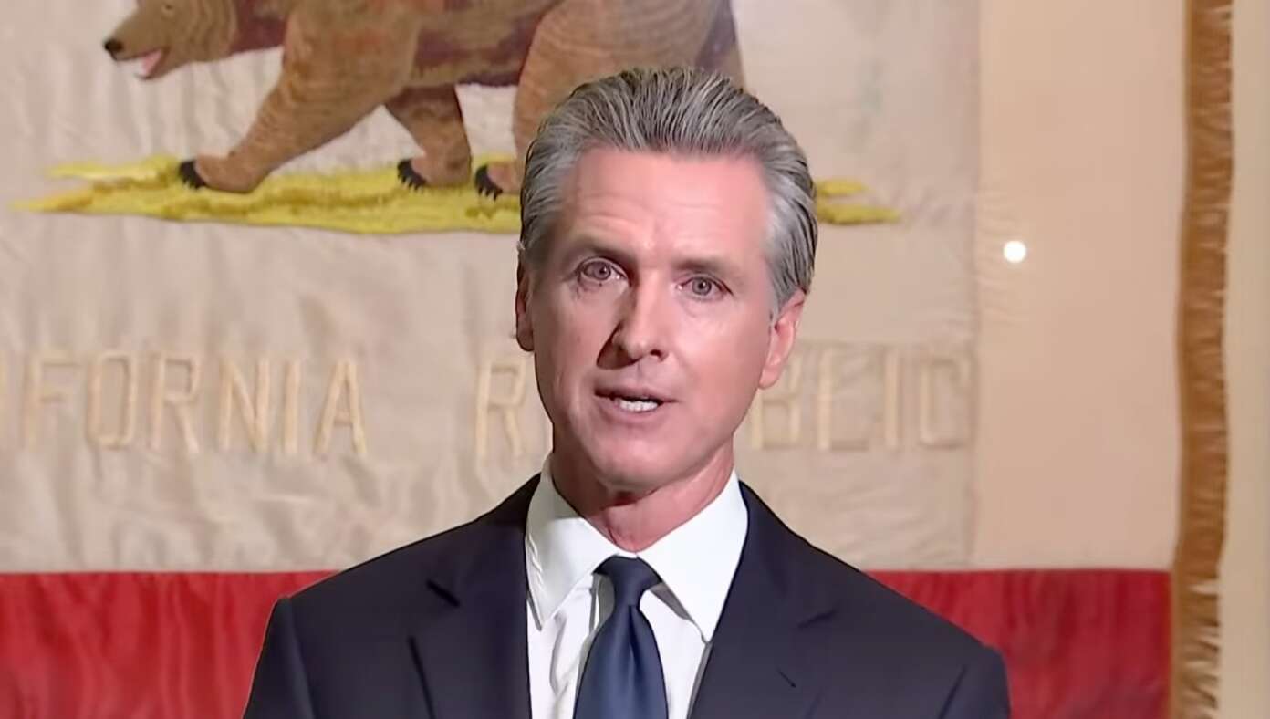 BobThrashe55132's tweet card. SACRAMENTO, CA — In the latest front on his war against the Trump administration's immigration policies, Governor Gavin Newsom officially declared California a sanctuary state for child slavery.