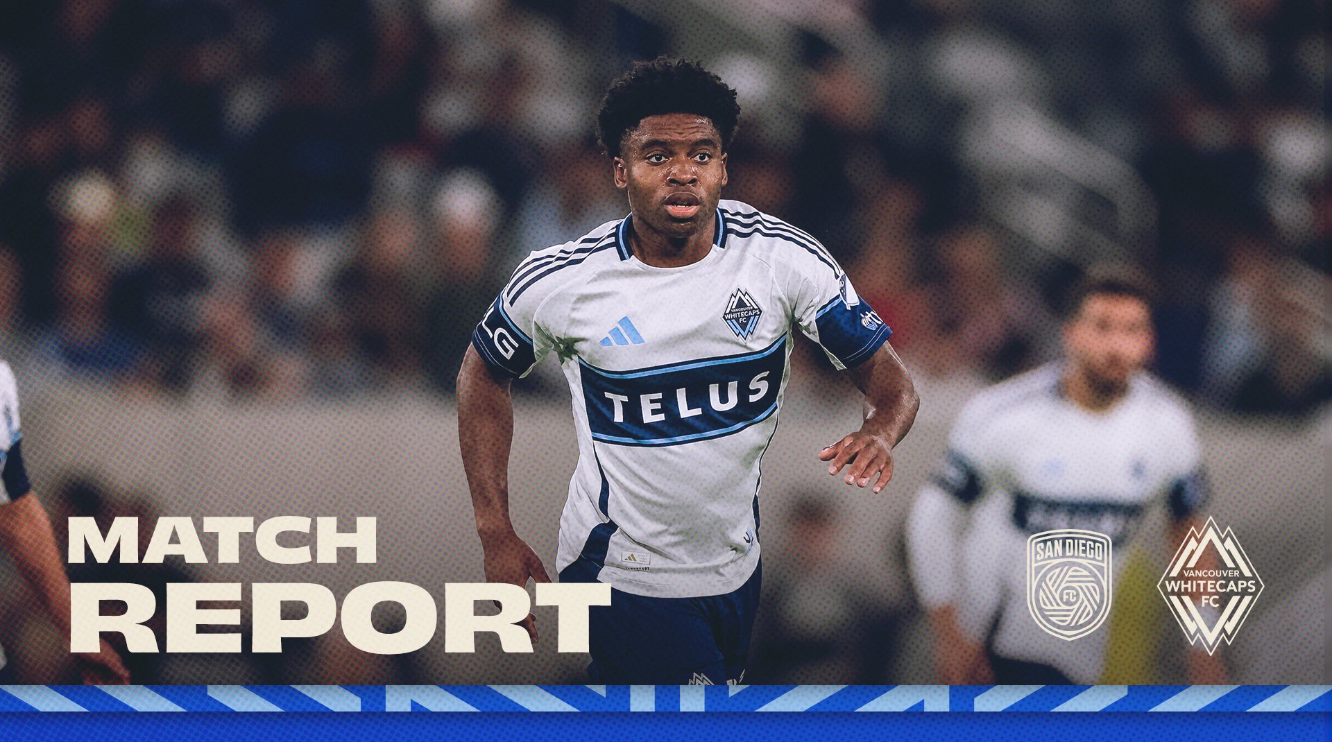 WhitecapsFC's tweet card. - Whitecaps FC played their first match ever at Snapdragon Stadium - The 'Caps remain one point back of San Diego FC for first place in the Western Conference, with a game in hand - Whitecaps FC are...