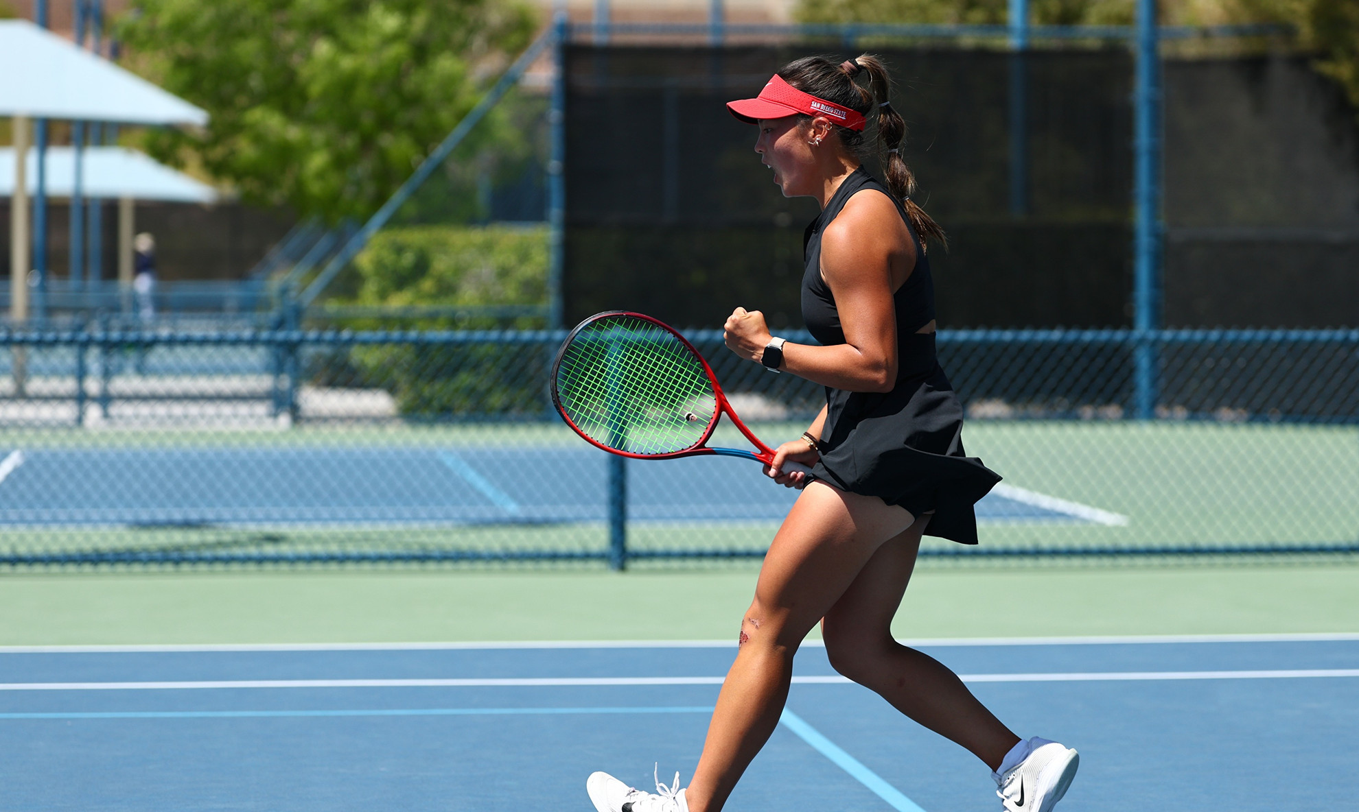 AztecWTennis's tweet card. Aztecs Sweep Wyoming to Advance to MW Semifinal