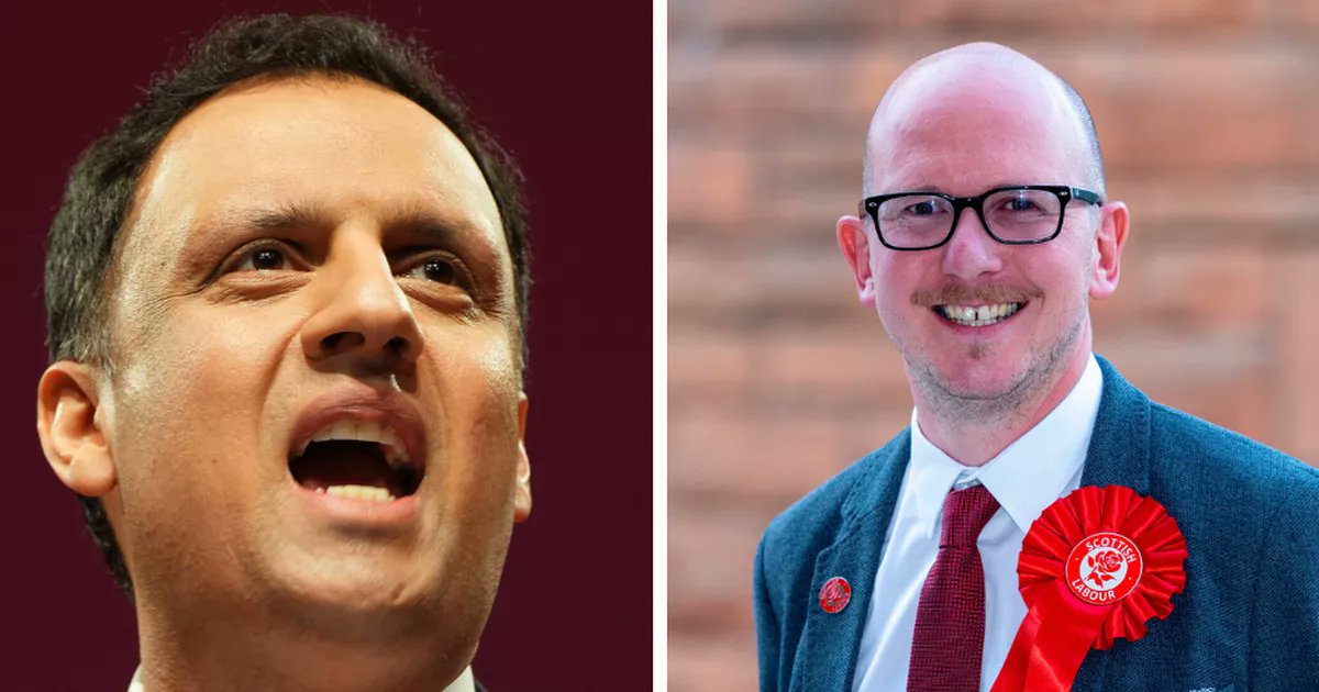 Sunday_Mail's tweet card. The Scottish Labour leader said he welcomed people who were 'committed' to the party after Grangemouth MP Leishman had the whip withdrawn.