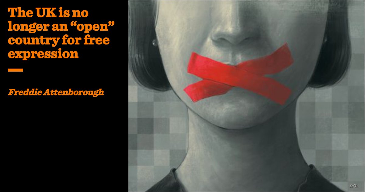 DiazJogeix's tweet card. For the first time since records began, the United Kingdom is no longer classified as an “Open” country in a leading global ranking of freedom of expression. In its latest Global Expression Report…