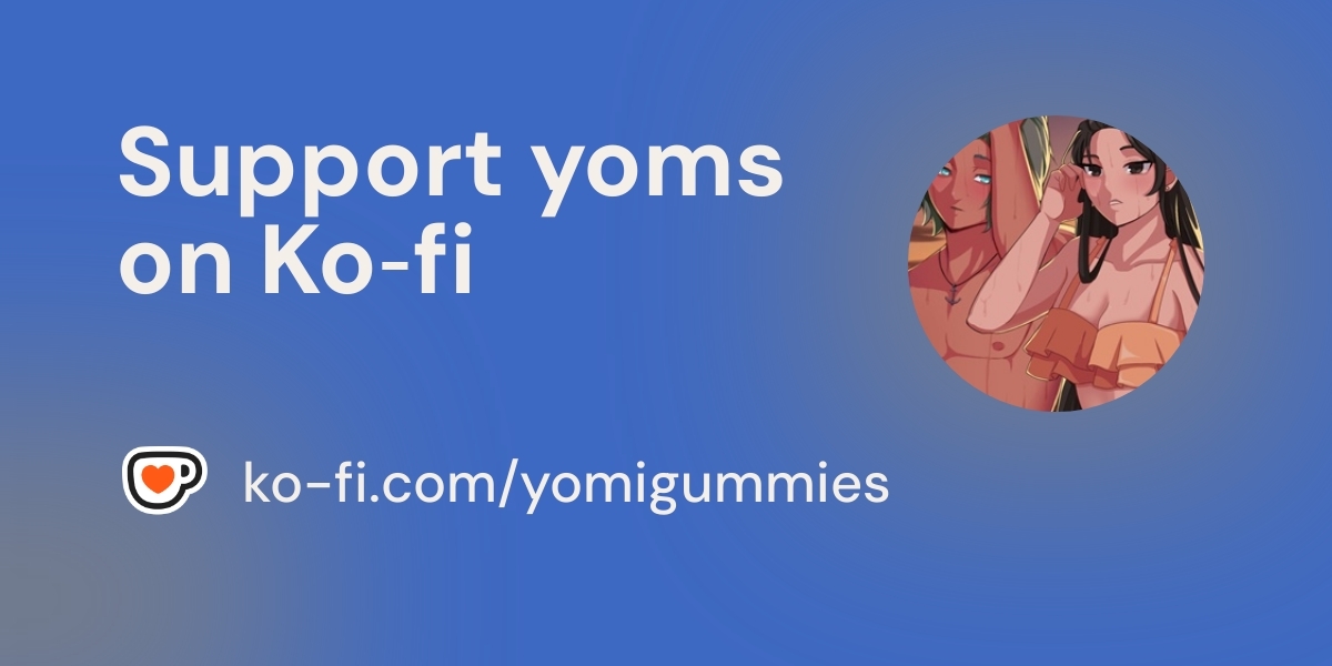 yomigummies's tweet card. Become a supporter of yoms today!