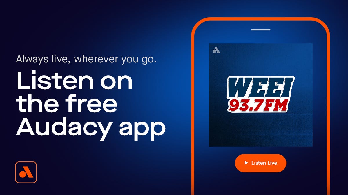 danbahl's tweet card. Discover WEEI 93.7 and more on Audacy. It's your audio home for all the music, news, sports, and podcasts that matter to you. Find your new favorite and your next favorite. It's all here.