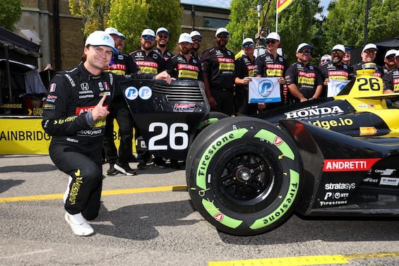 SkySportF1's tweet card. IndyCar: le qualifiche e i risultati