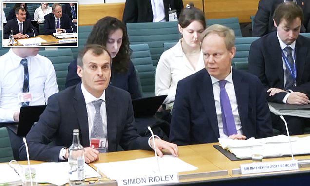 DianaBlackburne's tweet card. QUENTIN LETTS: For two hours Sir Matthew Rycroft and Simon Ridley faced the Commons home affairs committee. One of the worst massacres I have seen.