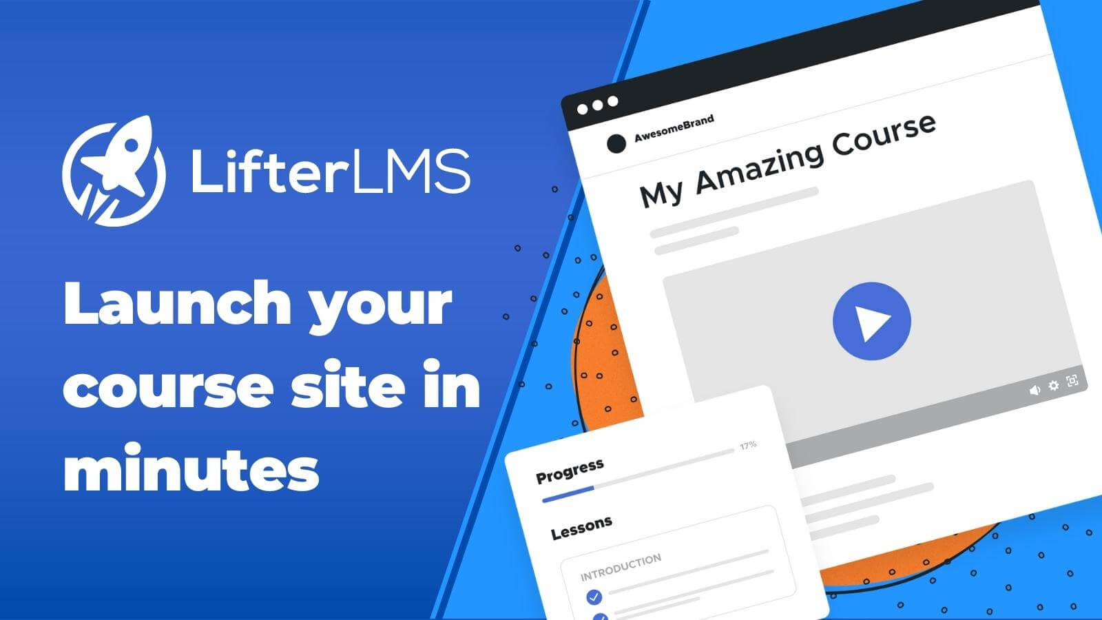 lifterlms's tweet card. LifterLMS is here to support you with this ...