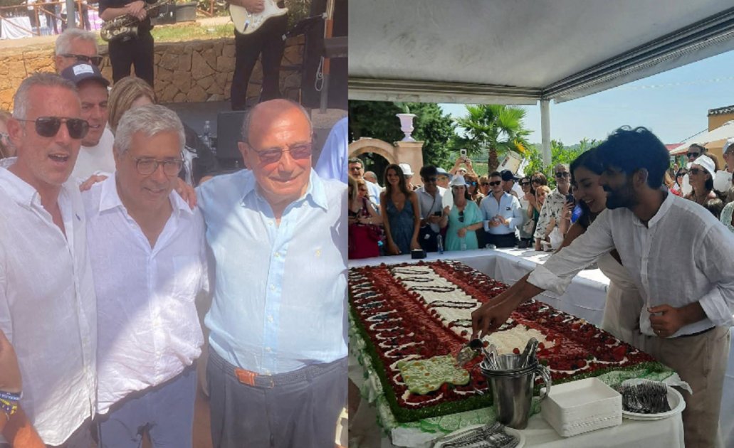 NickWhithorn's tweet card. Nella tenuta di famiglia a San Michele di Ganzaria hanno sfilato amici e colleghi del papà dello sposo (il matrimonio è stato celebrato lo scorso 12 luglio a Pantelleria). Tra i presenti anche...