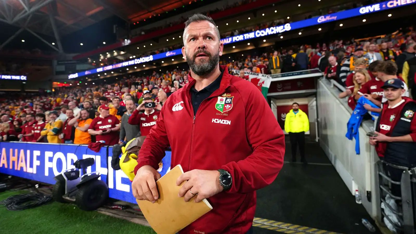 LCCJournalist's tweet card. British and Irish Lions head coach Andy Farrell has waded into the discussion surrounding the pivotal Jac Morgan clear-out in yesterday's second Test.