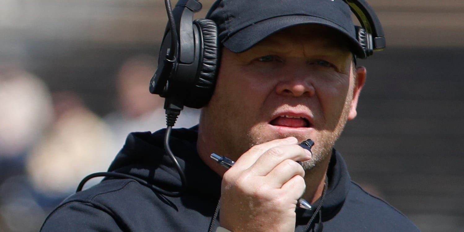 samueltking's tweet card. Who has Barry Odom added to the Boilermakers' roster, and who has decided to move on?
