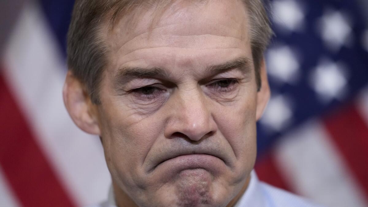 jon_wertheim's tweet card. Former wrestlers aren't done accusing their old coach, Rep. Jim Jordan, now chair of the House Judiciary Committee, of failing to help them.