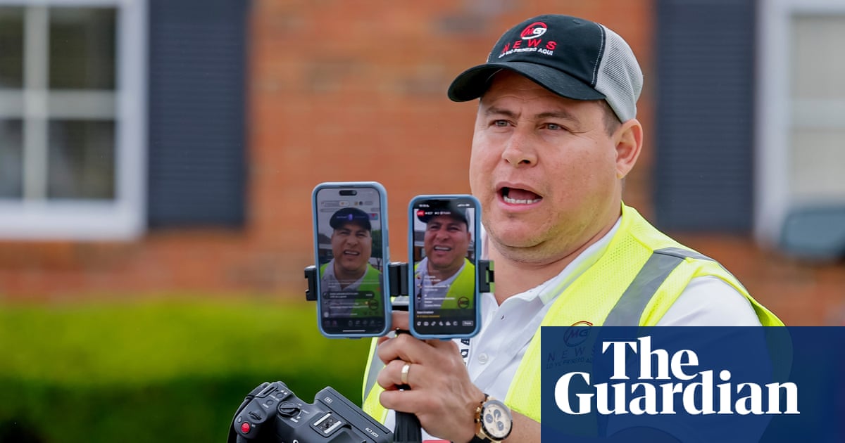 StephenJ_Caruso's tweet card. A Salvadorian reporter with an audience of millions, Mario Guevara was arrested while livestreaming a protest against Trump in June – and is still struggling for freedom
