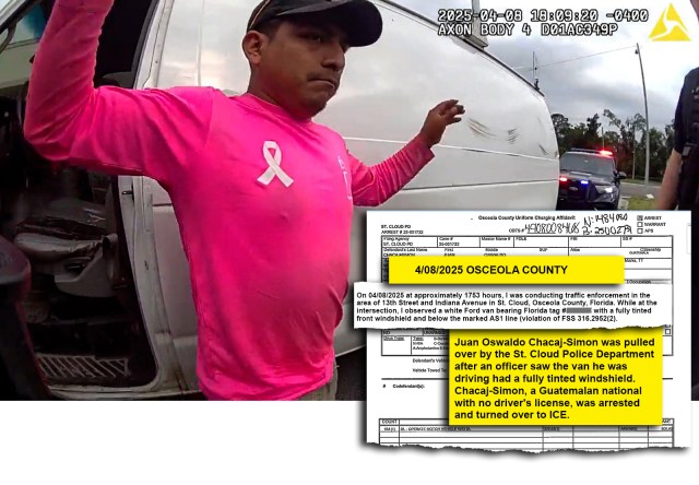 jeffschweers's tweet card. An Orlando Sentinel analysis shows 55% of ICE detainees in Lake, Osceola and Seminole County jails earlier this year were arrested during vehicle stops, often made for minor violations. Less than 2…