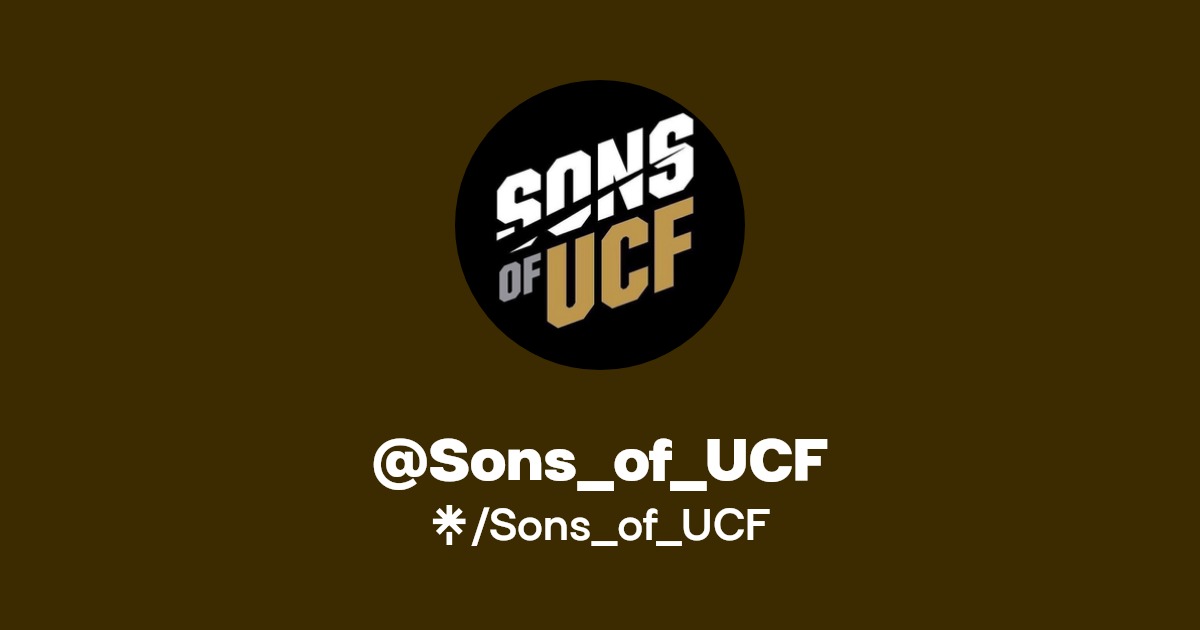 SonsofUCF's tweet card. View Sons_of_UCF’s Linktree to discover and stream music from top platforms like YouTube, Spotify here. Your next favorite track is just a click away!