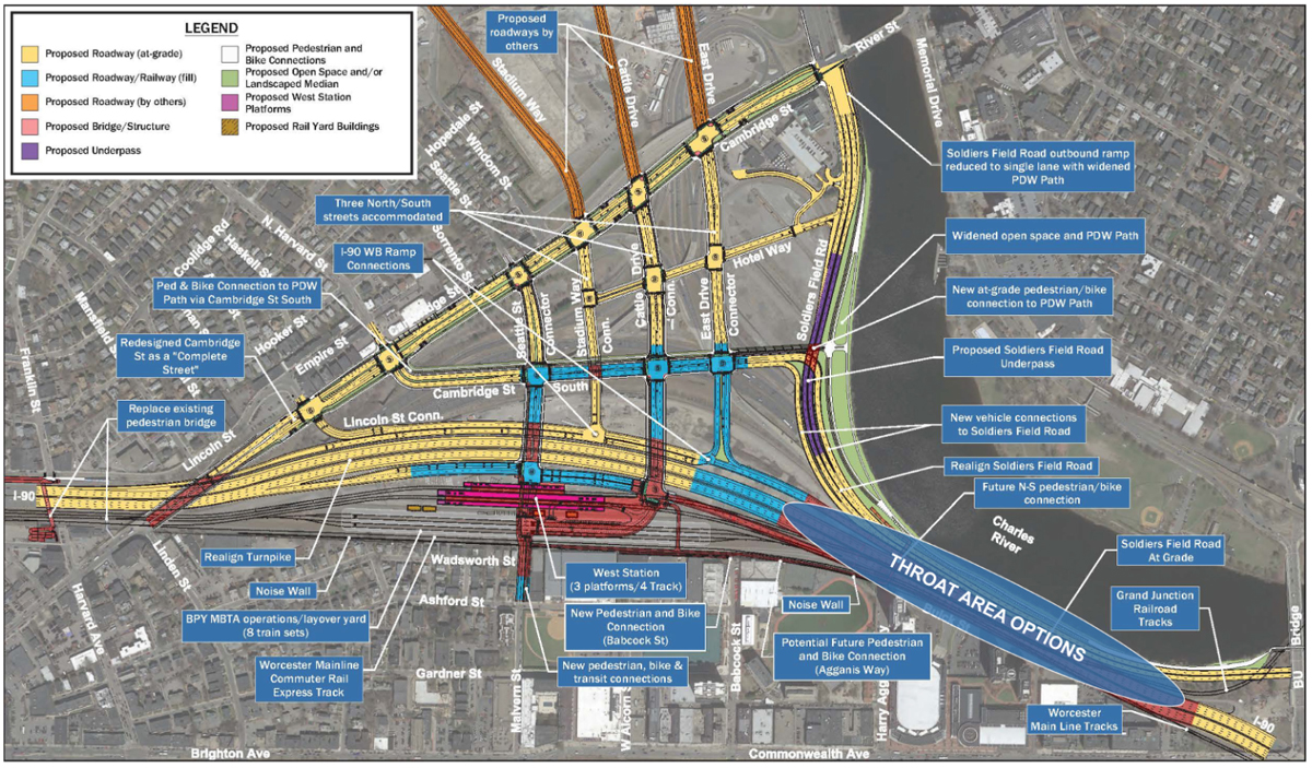 ThunderWolf08's tweet card. BOSTON — The Trump administration has rescinded a $327 million grant awarded in 2023 or the Allston Multimodal Project, which calls for realignment of Interstate 90 and a new Massachusetts Bay...