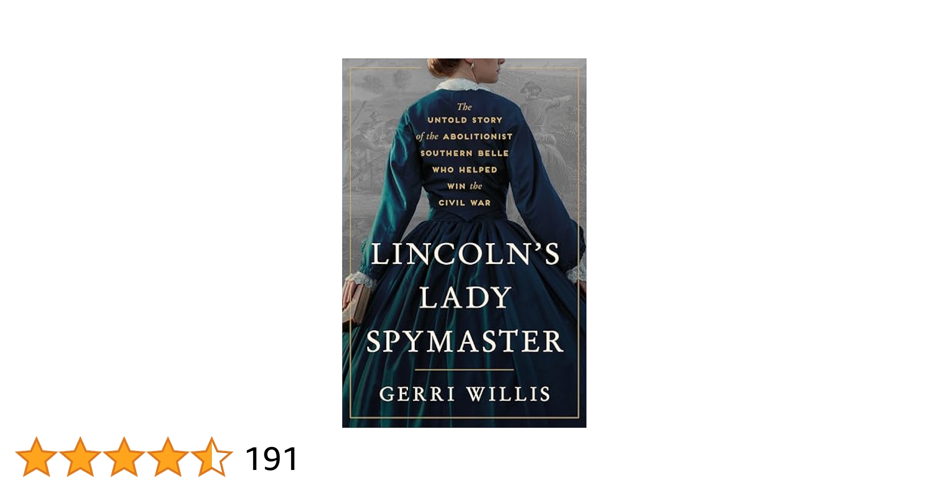 BiographyBoooks's tweet card. Lincoln’s Lady Spymaster: The Untold Story of the Abolitionist Southern Belle Who Helped Win the...