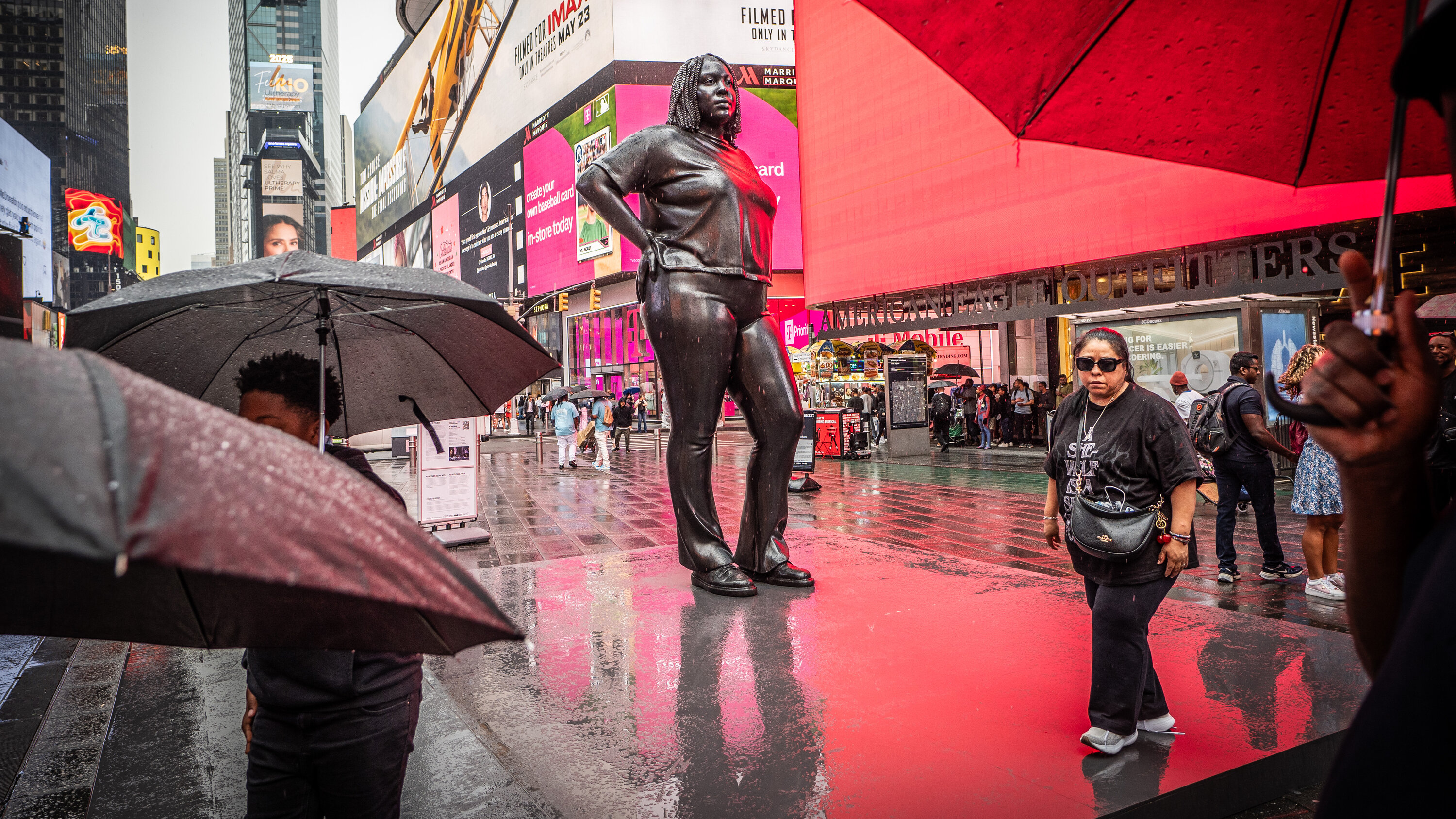 DorothyERoberts's tweet card. A 12-foot bronze statue of an anonymous Black woman has become a lightning rod in a fraught American debate about race, representation and diversity.