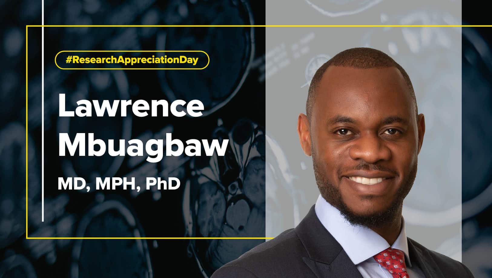 MQmentalhealth's tweet card. Associate Professor Lawrence Mbuagbaw shares some advice for early career researchers for building a career in what is often a competitive field.