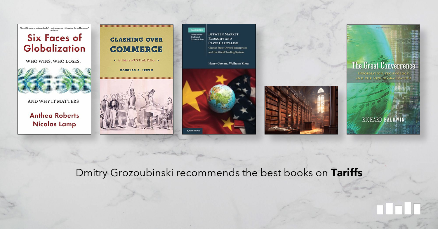 five_books's tweet card. Donald Trump has famously said that tariff is a 'beautiful' word.  Most economists disagree. Here trade expert, Dmitry Grozoubinski, explains what tariffs are, what they have been, and can be, used...