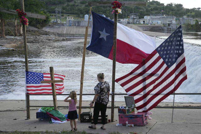 lorifalce's tweet card. Rising waters threatened. Alerts were issued. Girl Scouts were evacuated. It might sound like the story of the flash floods in Texas, where 27 people were killed at a Christian girls camp by the...