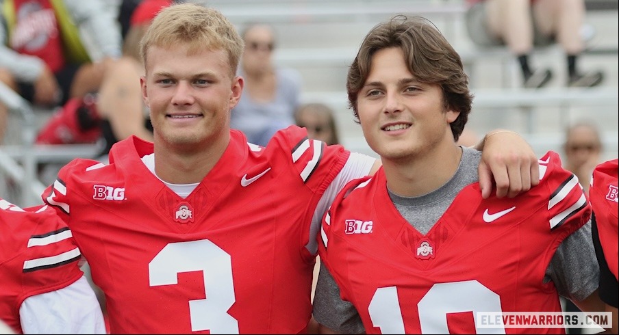 Dan_Hope's tweet card. Julian Sayin and Lincoln Kienholz both believe they’ve grown significantly this offseason as they’ve competed with each other to be Ohio State’s 2025 starting quarterback.