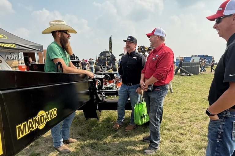 jasonauctioneer's tweet card. For the RM of Estevan Reeve, Jason Leblanc, it's become a routine for him to go to Ag in Motion (AiM). As a farmer, producer, and auctioneer himself, this year was no exception.
