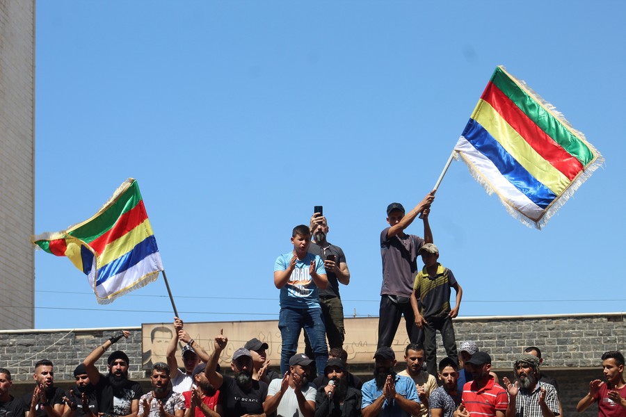 MisgavINSen's tweet card. The international community cannot continue treating President al-Sharra as a legitimate partner, while turning a blind eye to the atrocities that are being committing in Sweida.