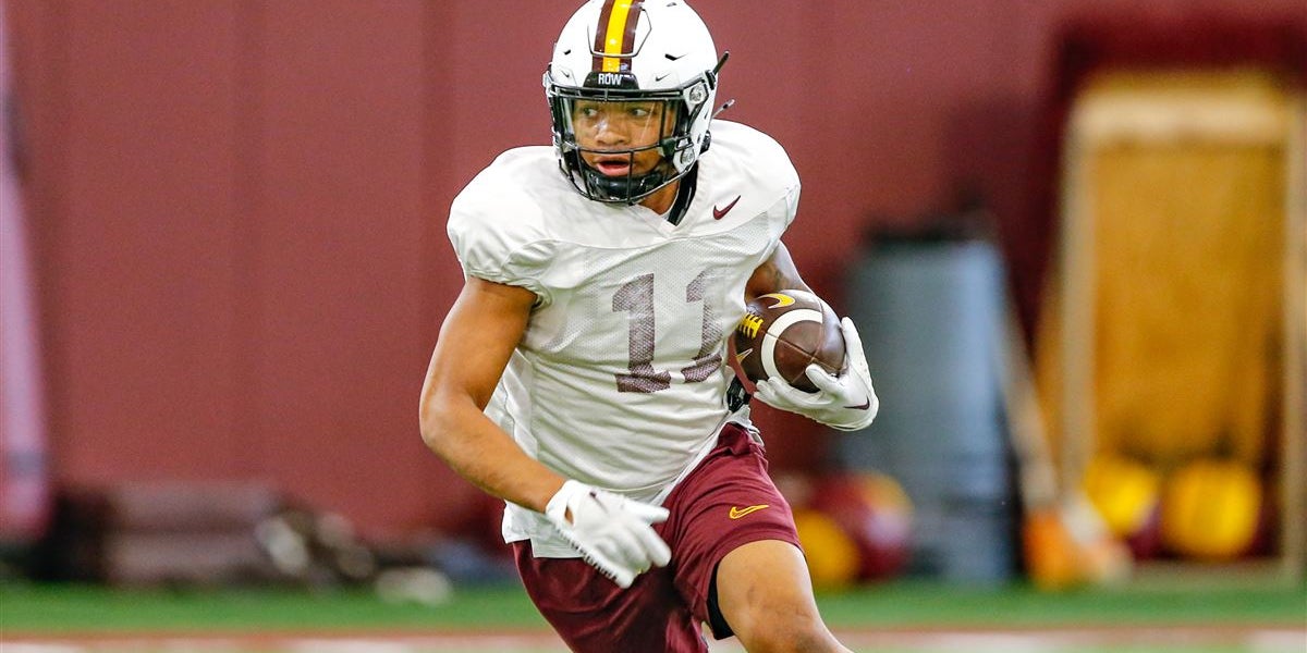 RyanBurnsMN's tweet card. Minnesota Football fall camp preview: Wide receiver
