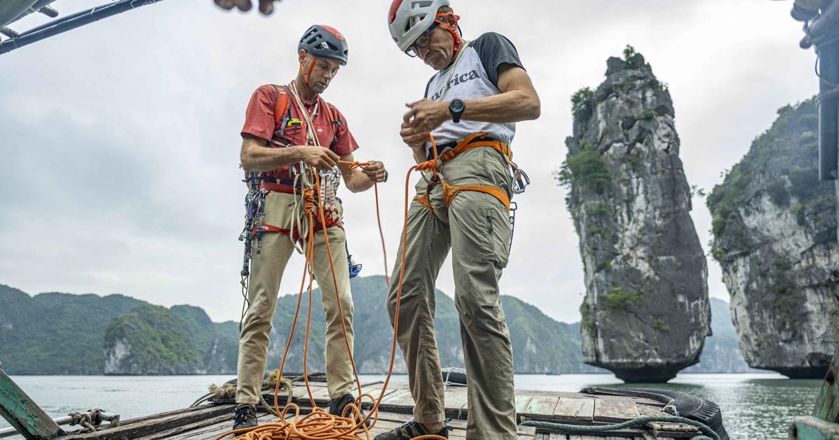jimjarrasse's tweet card. PORTRAIT - Le guide de haute montagne accompagne depuis plus de quinze ans l’écrivain-voyageur dans ses aventures. Entre eux s’est installée une complicité basée sur l’amour des grands espaces et le...