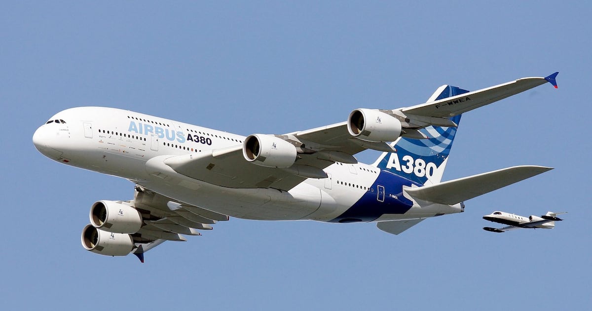 db_journalism's tweet card. The superjumbo only achieved a fraction of the sales of the Boeing 747
