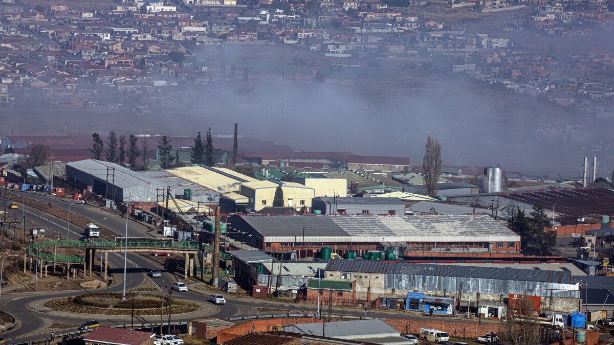 Ideastream's tweet card. The government of the tiny African kingdom of Lesotho has declared a two-year state of disaster, as its once-thriving garment industry unravels in the wake of Trump's tariffs threats.