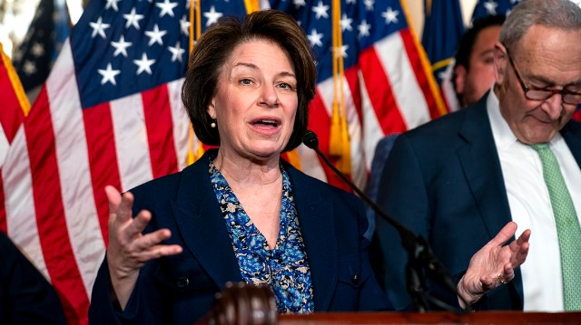 GeorgiaLogCabin's tweet card. Sen. Amy Klobuchar (D-Minn.) defended Democrats for jumping on Republican calls for the federal government to release files on convicted sex offender Jeffrey Epstein, even though her party largely …