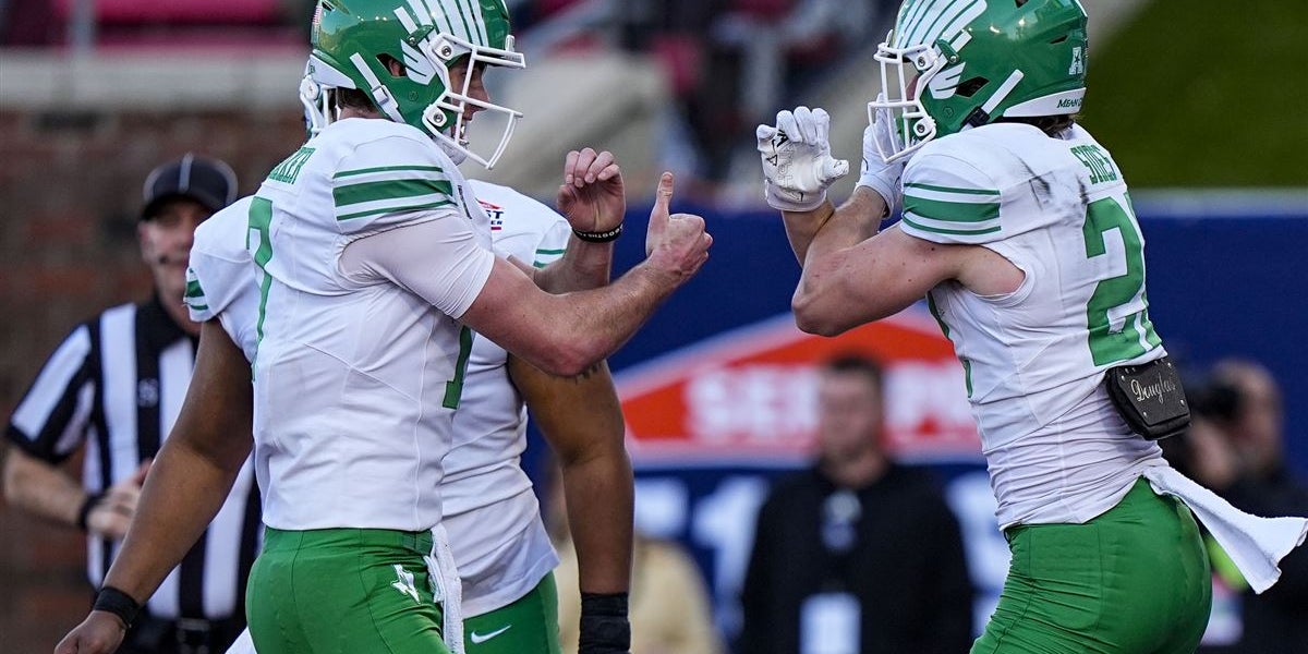 ethanplinsky's tweet card. North Texas football's player ratings and coaching staff, including head coach Eric Morris, were released in EA Sports College Football 26.