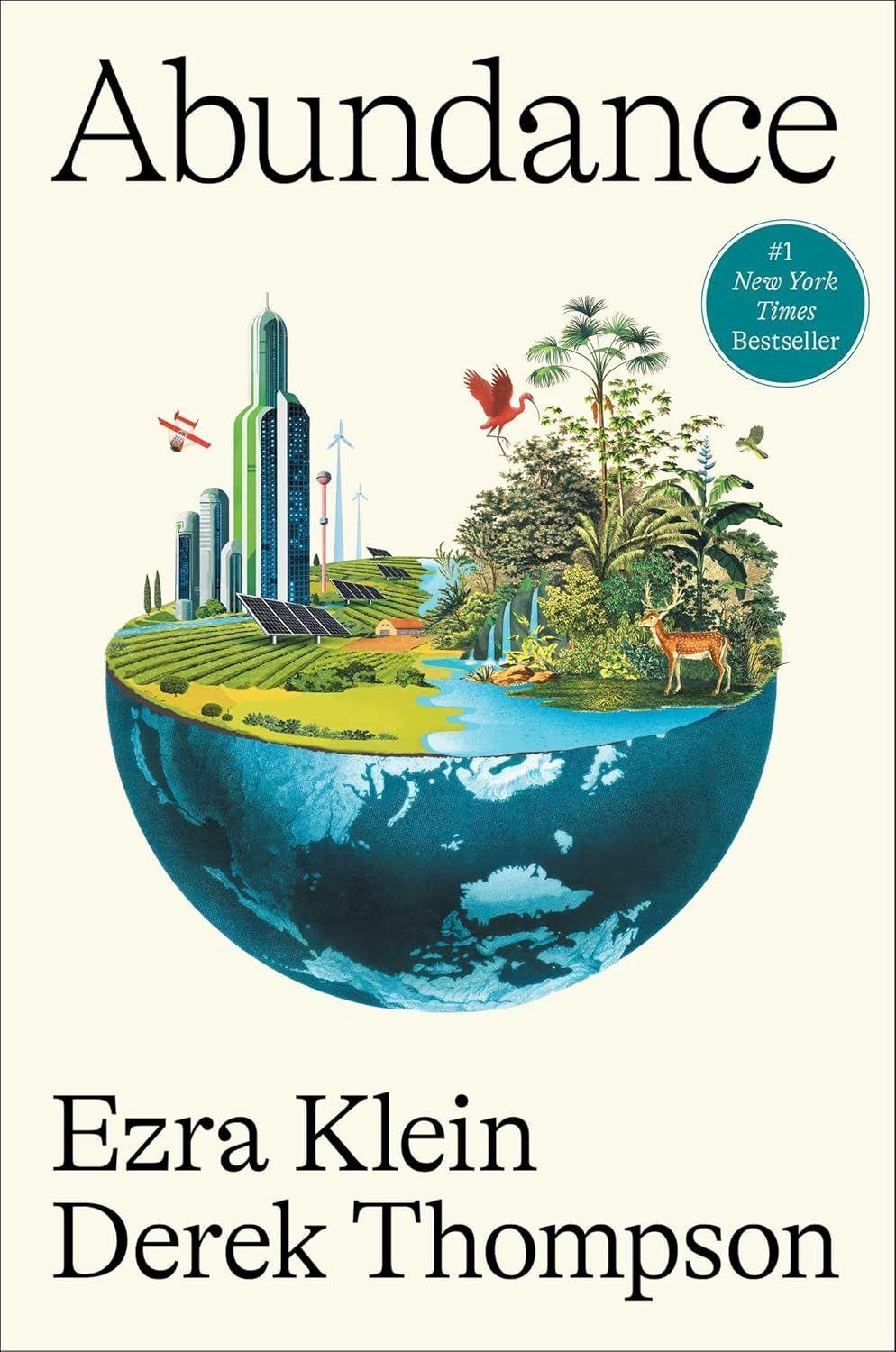 LAReviewofBooks's tweet card. Christopher F. Jones disagrees with large portions of Ezra Klein and Derek Thompson’s “Abundance”—in particular, the notion that we can “build” ourselves out of our national problems using technology.