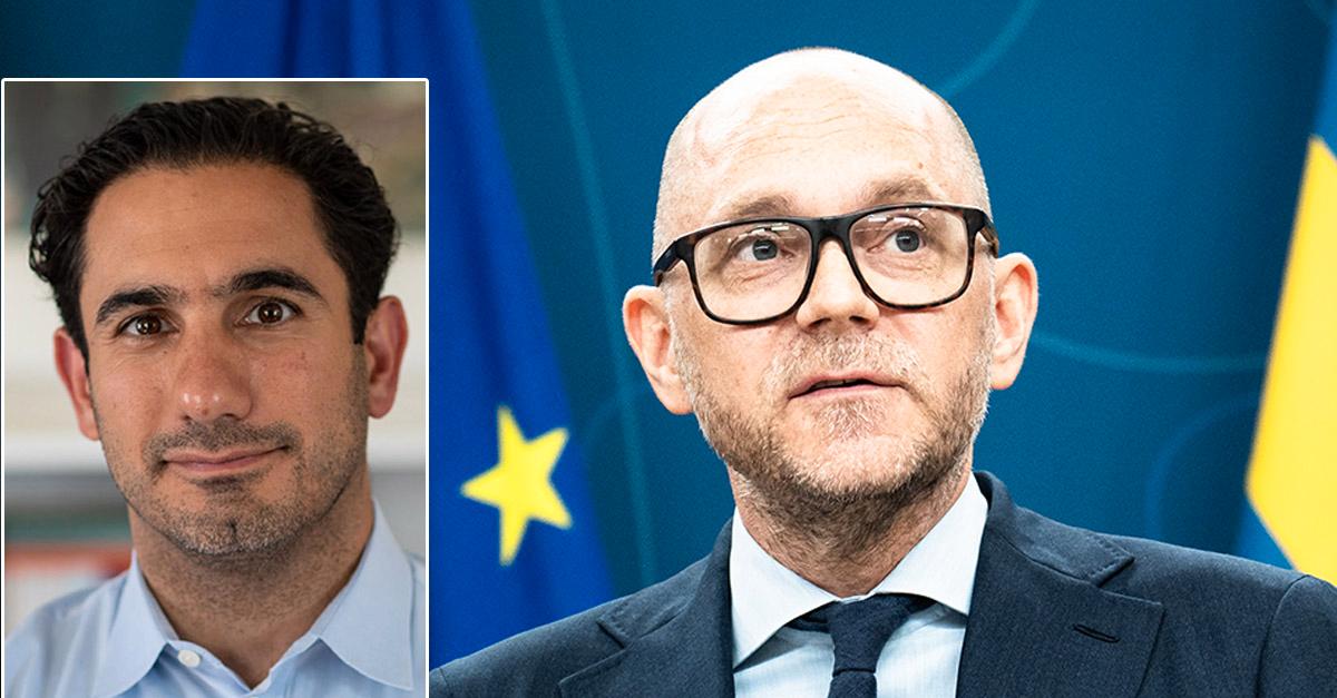 shekarabi's tweet card. DEBATT. Välkommen till ditt nya jobb, arbetsmarknadsminister Johan Britz. Du har fått ett oerhört viktigt men svårt uppdrag när du tar över ansvaret för det som