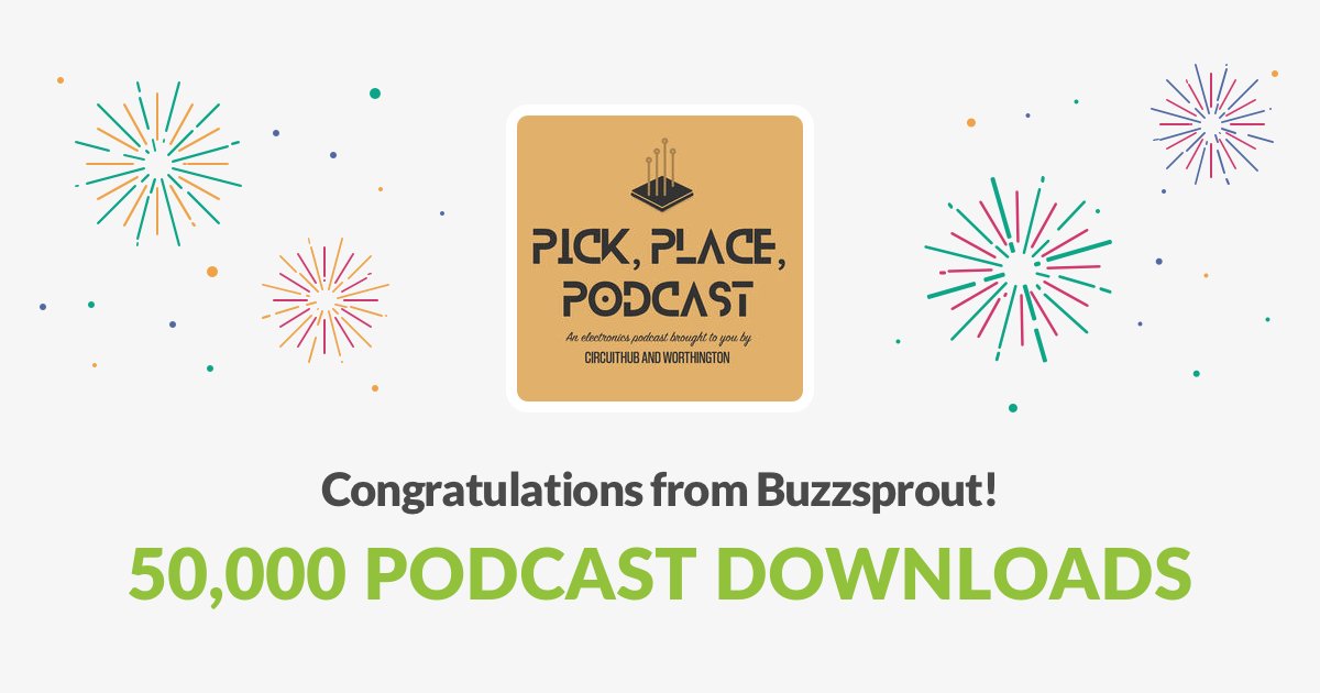 WAssembly's tweet card. The Pick, Place, Podcast is a show where we talk about electronics manufacturing and everything related to getting a circuit board into the world. Join hosts Chris Denney from Worthington and Melissa...