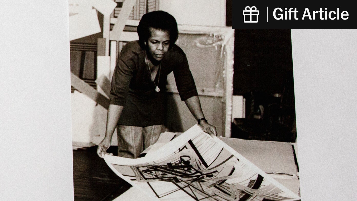 nytimesarts's tweet card. Mavis Pusey was a pioneer of Black abstraction before she was nearly forgotten. A new show in Philadelphia begins a journey of rediscovery.
