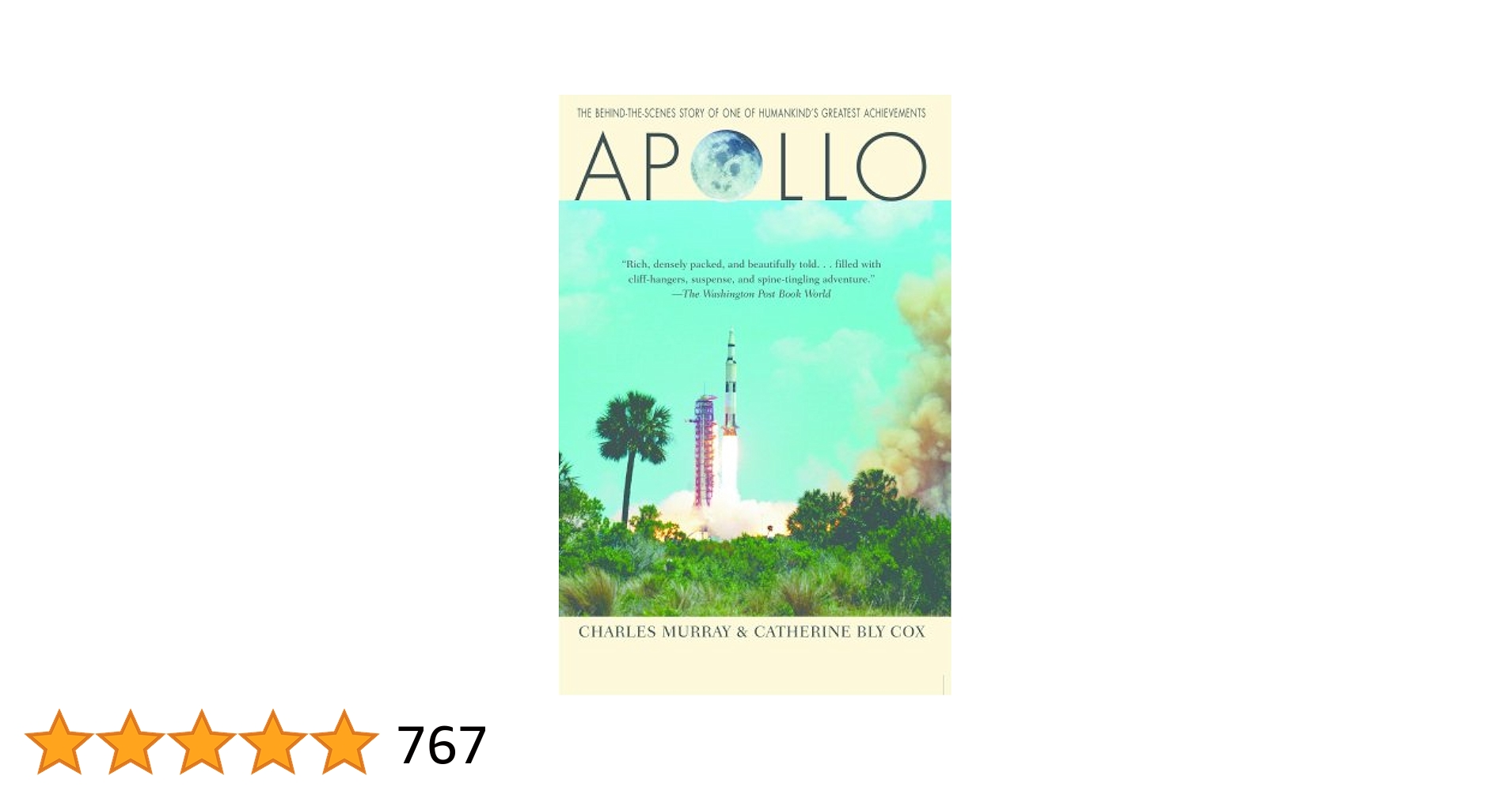 charlesmurray's tweet card. This is the classic account of how the United States got to the moon. It is a book for those who were part of Apollo and want to recapture the experience and for those of a new generation who want to...