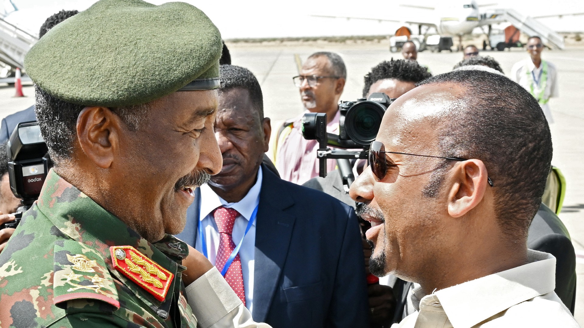 AminSikka's tweet card. Visit of Ethiopia's prime minister to Port Sudan reveals growing engagement with the war following RSF advances on its border