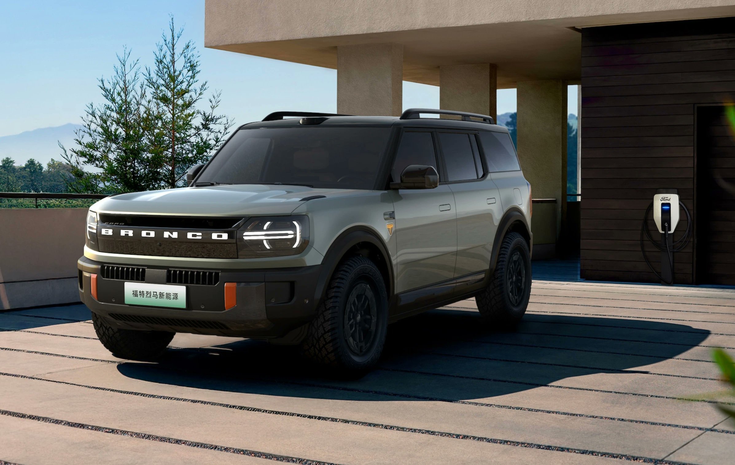 the_interface_'s tweet card. Ford China announces new electric Bronco which won't be sold overseas