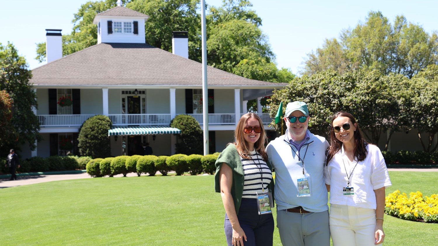 kclairerogers's tweet card. I spent Masters Saturday with my dad and sister. It may have been an unconventional day of golf watching, but it was one I'll never forget.