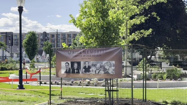 iuoe115's tweet card. A permanent memorial garden honouring five men killed in a catastrophic crane collapse in Kelowna was unveiled Saturday, marking four years since the fatal workplace incident.