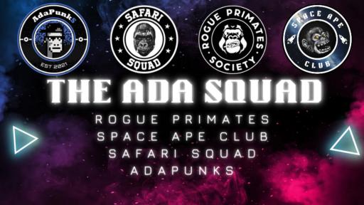 SpaceApeClub's tweet card. Offical Ada Squad Community Discord - Stay Punk! | 1250 members